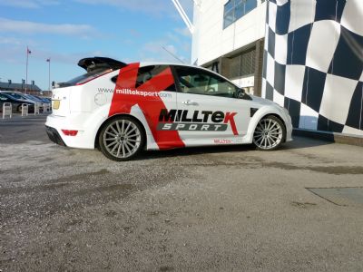Milltek Focus RS at Autosport 2010